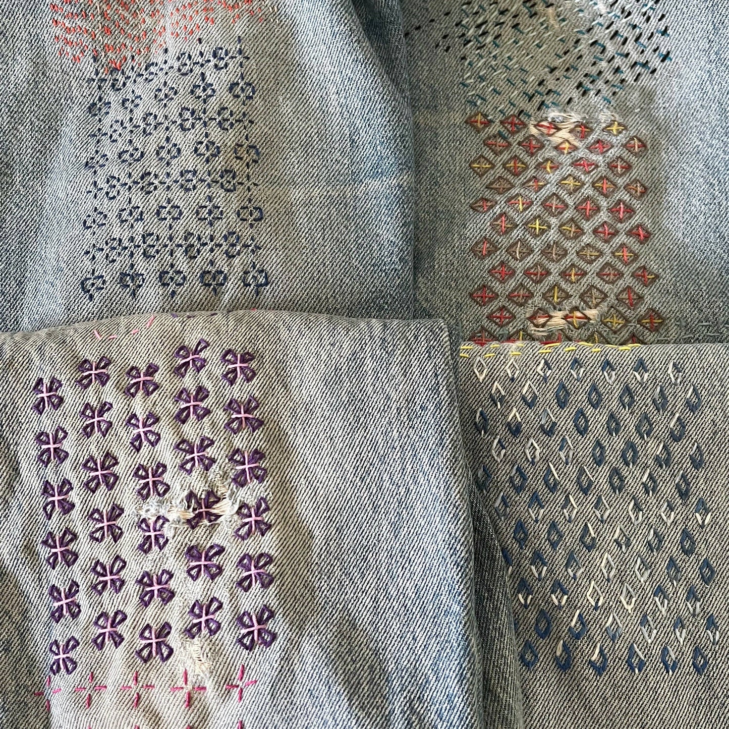 Mending Patterns Transfer Set - Raindrops & Kites