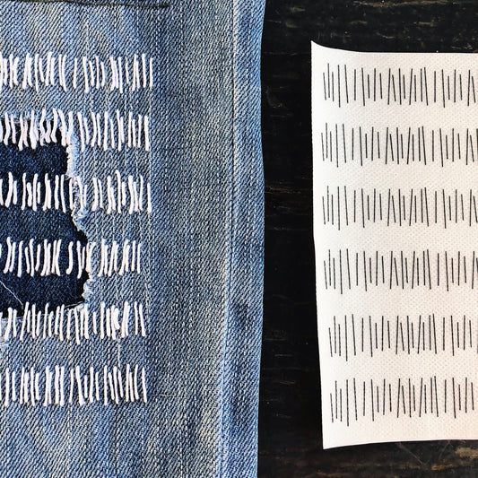 Mending Patterns Transfer Set - Sun & Rainbows