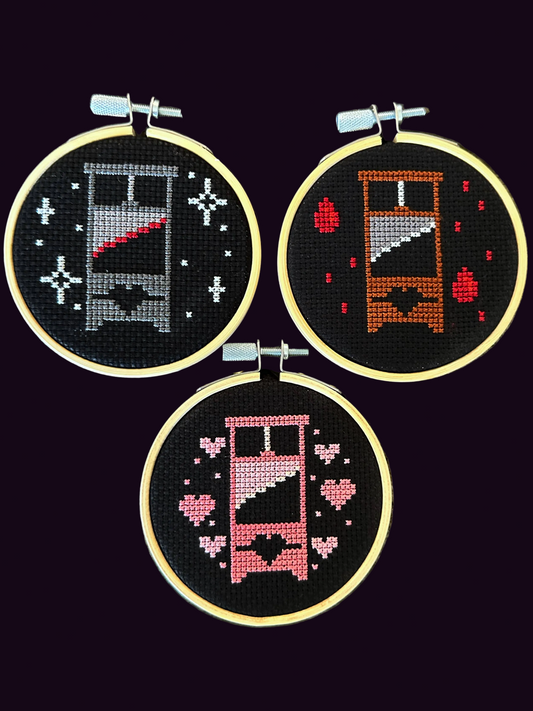 Guillotine - Cross Stitch Kit