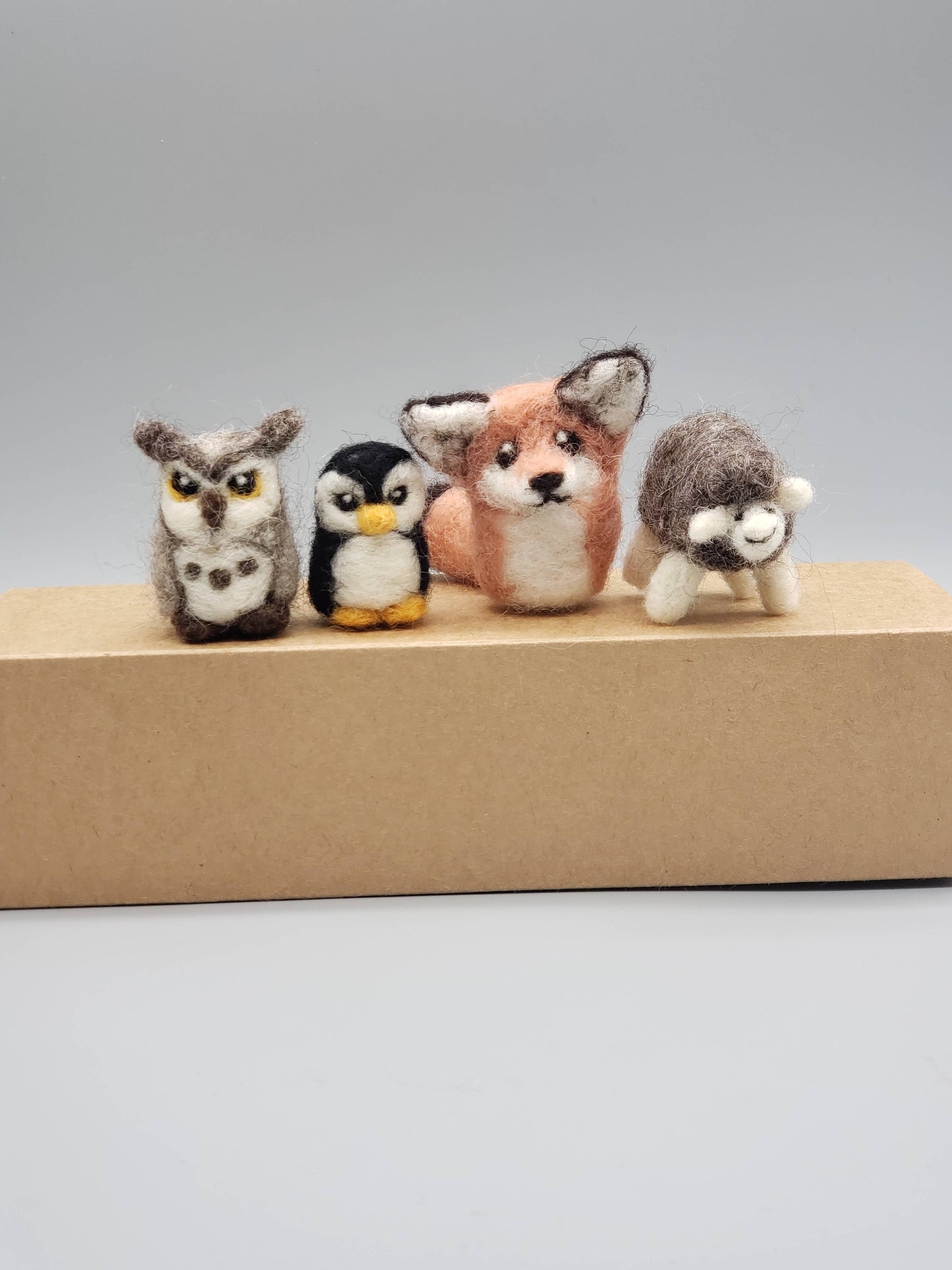 DIY Needle Felting Kit - Four Fuzzies
