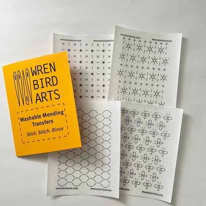 Mending Patterns Transfer Set - Bees & Flowers