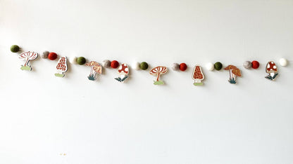 DIY Garland Kit - Mushrooms Mushrooms