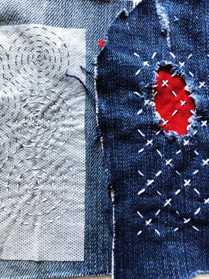 Mending Patterns Transfer Set - Geometric