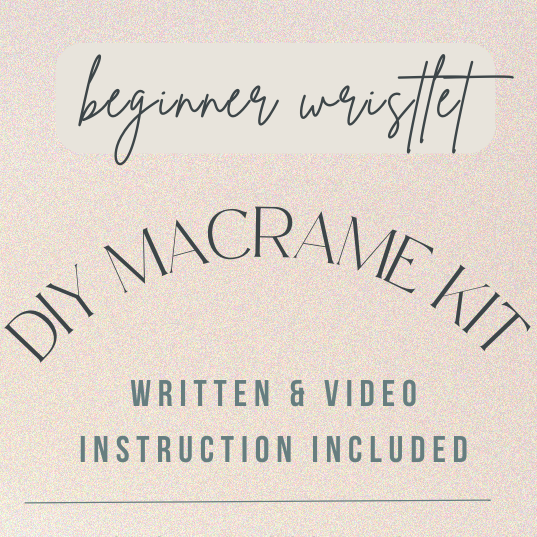 Macrame Wristlet Kit