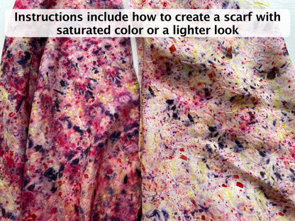 Silk Scarf Natural Dyes Kit