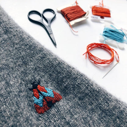 Embroidery Pattern Transfer Set - Moths