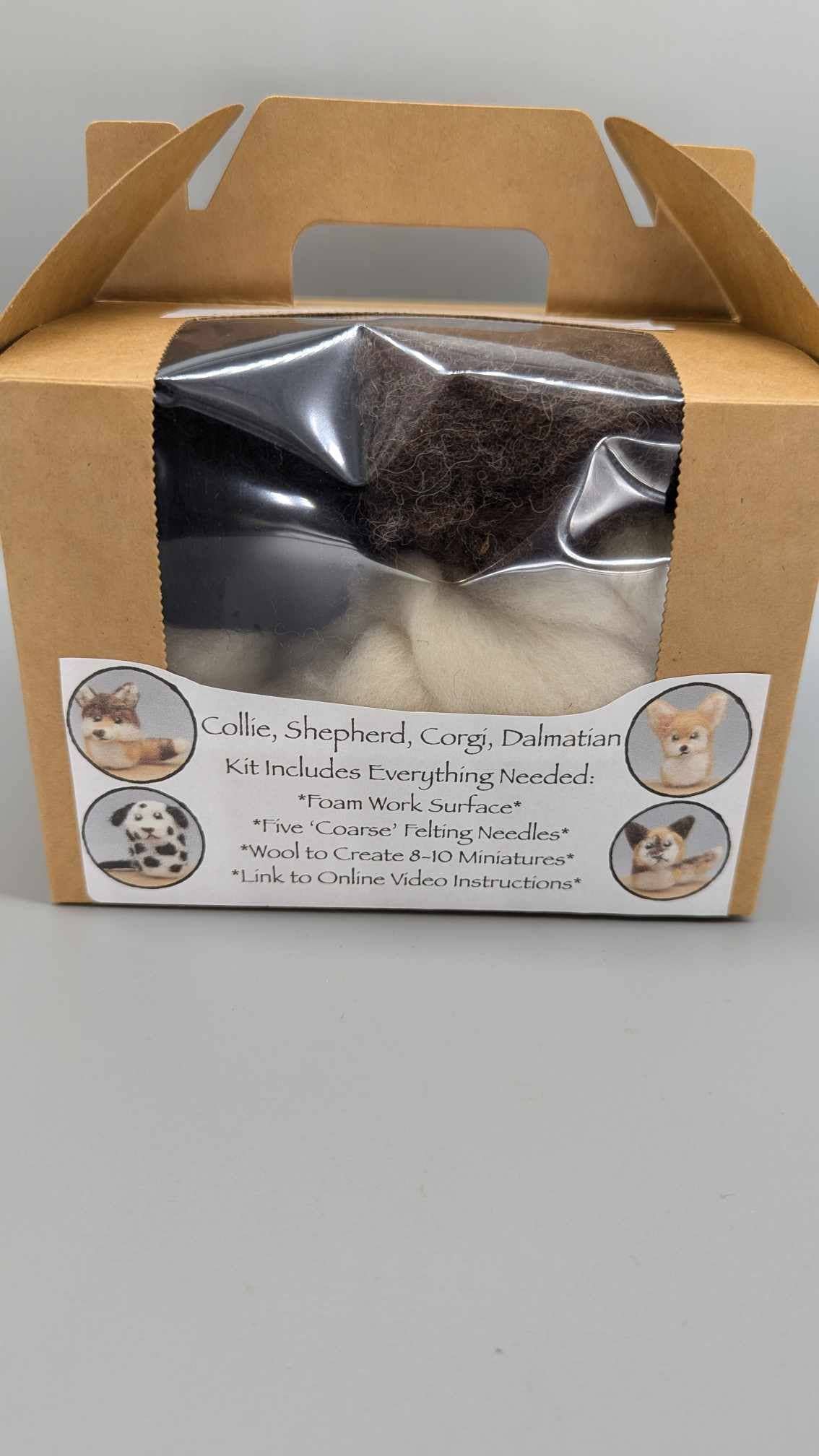 DIY Needle Felting Kit - Four Fuzzies