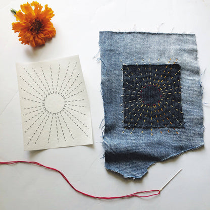 Mending Patterns Transfer Set - Sun & Rainbows