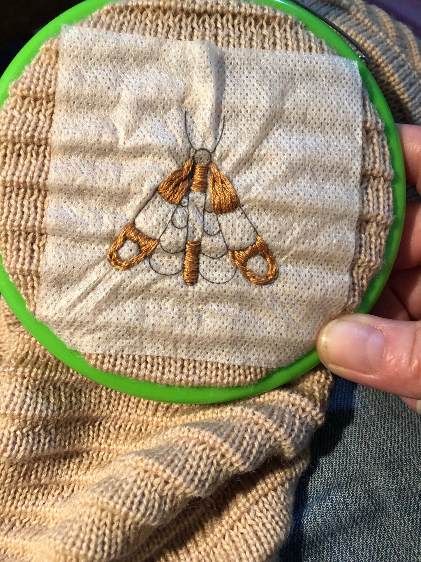 Embroidery Pattern Transfer Set - Moths