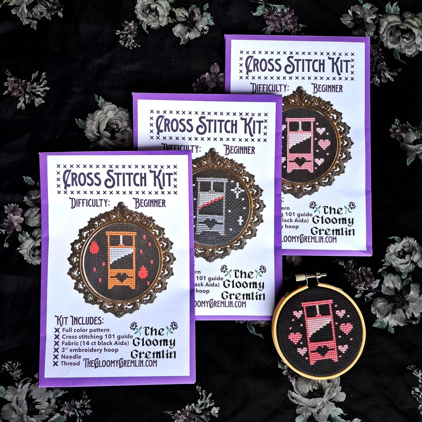 Guillotine - Cross Stitch Kit