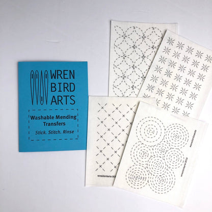 Mending Patterns Transfer Set - Geometric