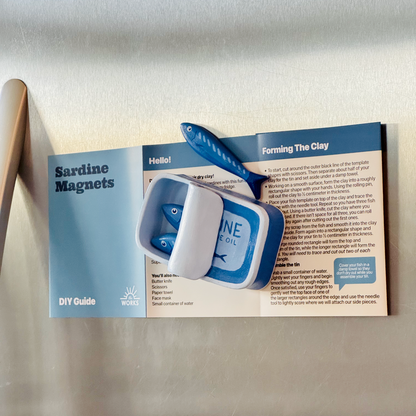 Sardine Clay Magnets DIY Kit