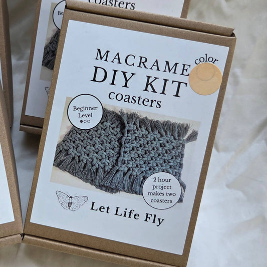 Mug Rug Coaster - Macramé kit