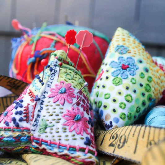 Pin Cushion Project Embroidery Kit