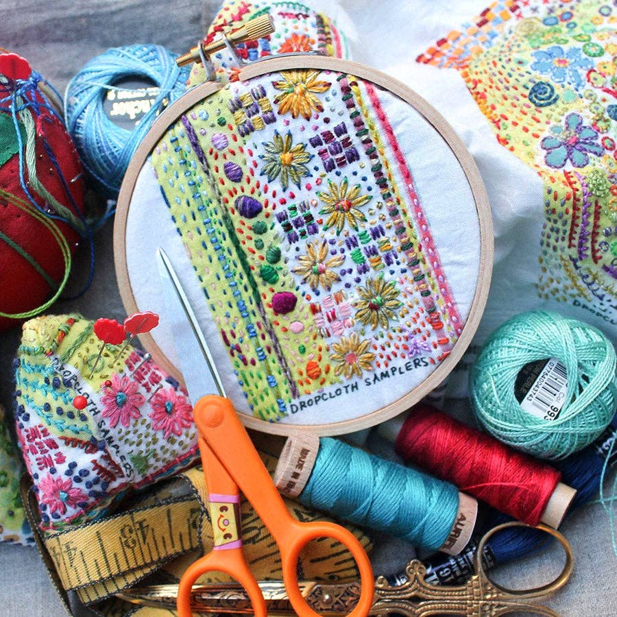 Pin Cushion Project Embroidery Kit
