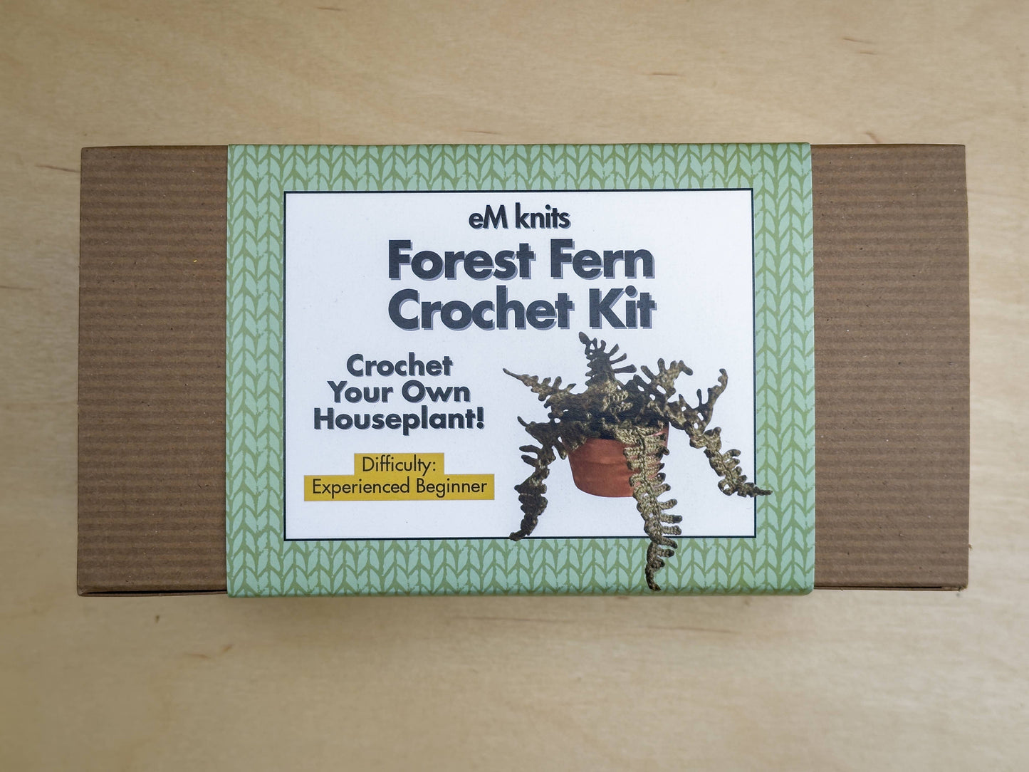 Potted Forest Fern - Crochet Kit