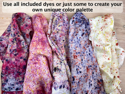Silk Scarf Natural Dyes Kit