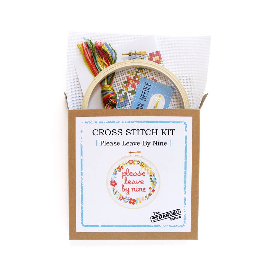 the kit package opened with the contents partially emerged